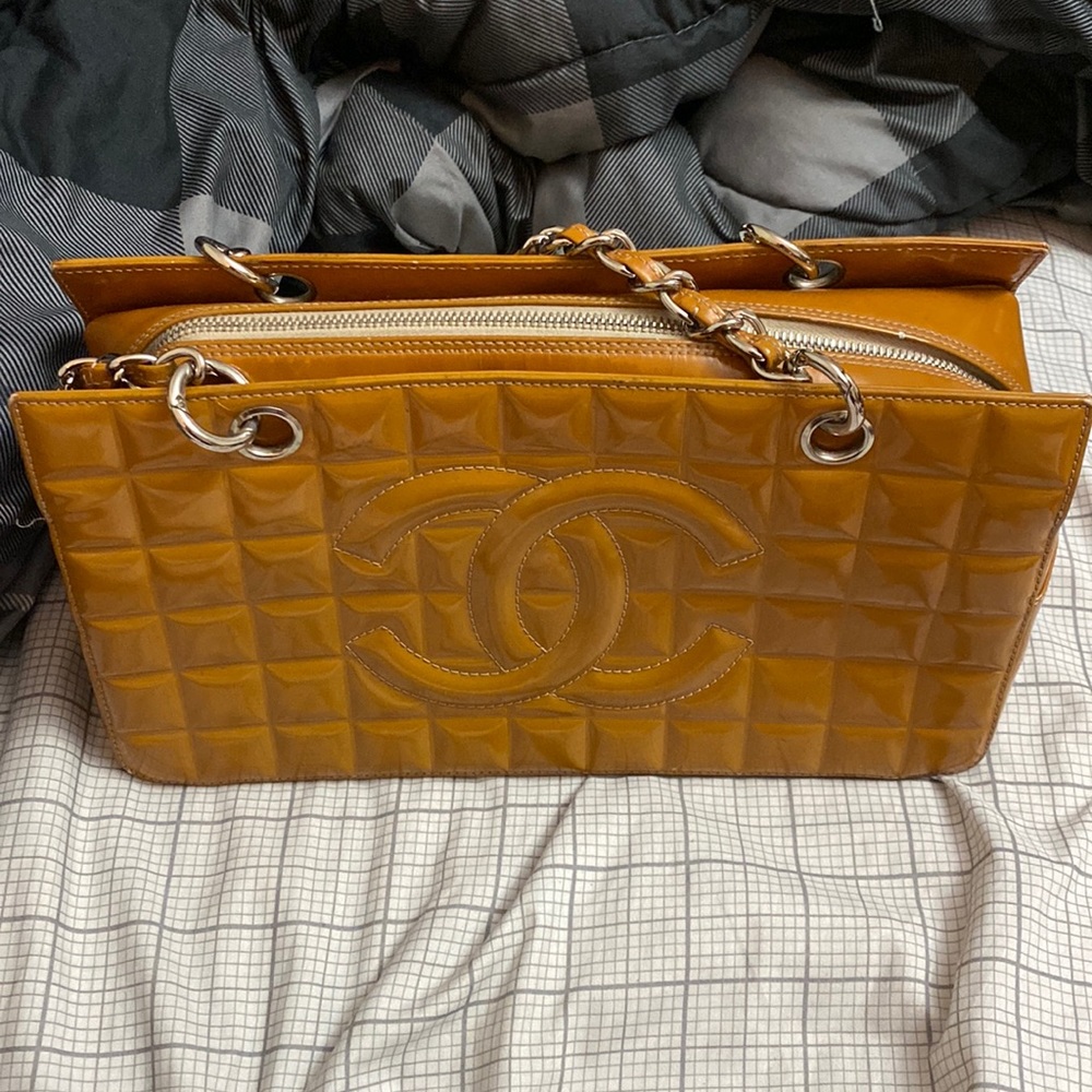Chanel chocolate bar purse